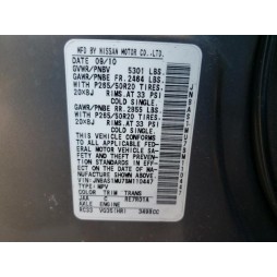 2011 INFINITI FX35