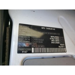 2011 MERCEDES-BENZ SPRINTER 2500