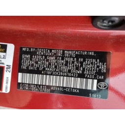 2011 TOYOTA CAMRY BASE