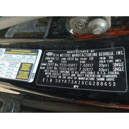 2012 KIA SORENTO BASE