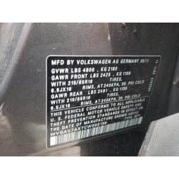 2012 VOLKSWAGEN TIGUAN S