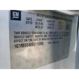 2014 CHEVROLET VOLT