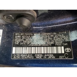 2015 TOYOTA PRIUS
