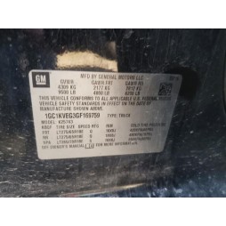 2016 CHEVROLET SILVERADO K2500 HEAVY DUTY LT
