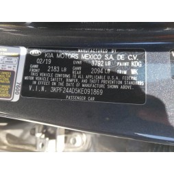 2019 KIA FORTE FE