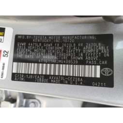 2021 TOYOTA CAMRY SE
