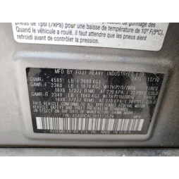 2011 SUBARU OUTBACK 2.5I