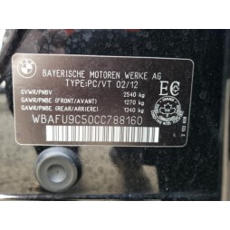 2012 BMW 550 XI