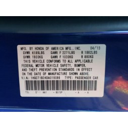 2013 HONDA ACCORD LX-S