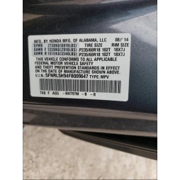 2015 HONDA ODYSSEY TOURING