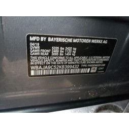 2019 BMW 530E