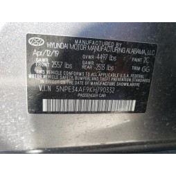 2019 HYUNDAI SONATA LIMITED
